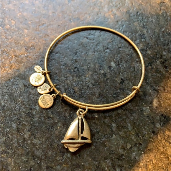 Alex and Ani sailboat bracelet - Picture 4 of 5